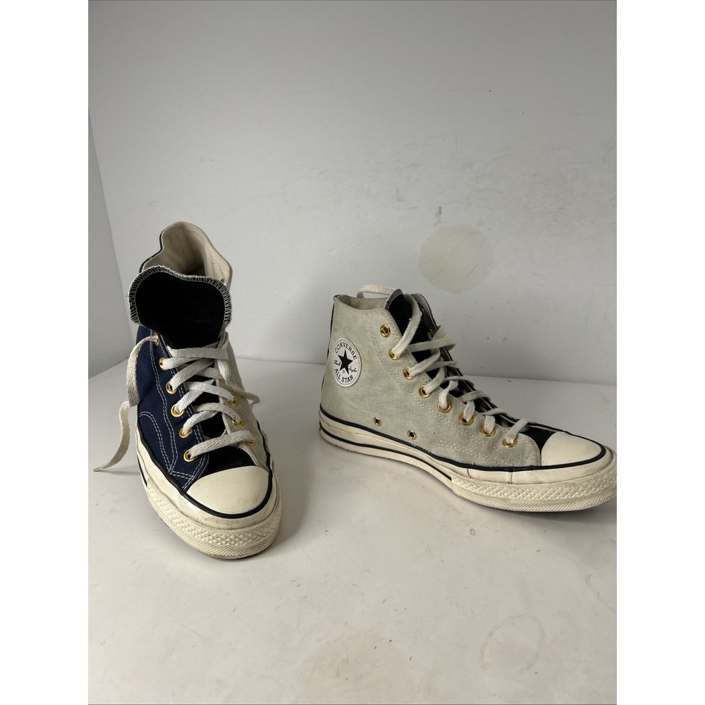 Chuck  Taylor converse 70 All Star Two Tone Canvas Sneakers‎ Sz W 10.5  M 8.5